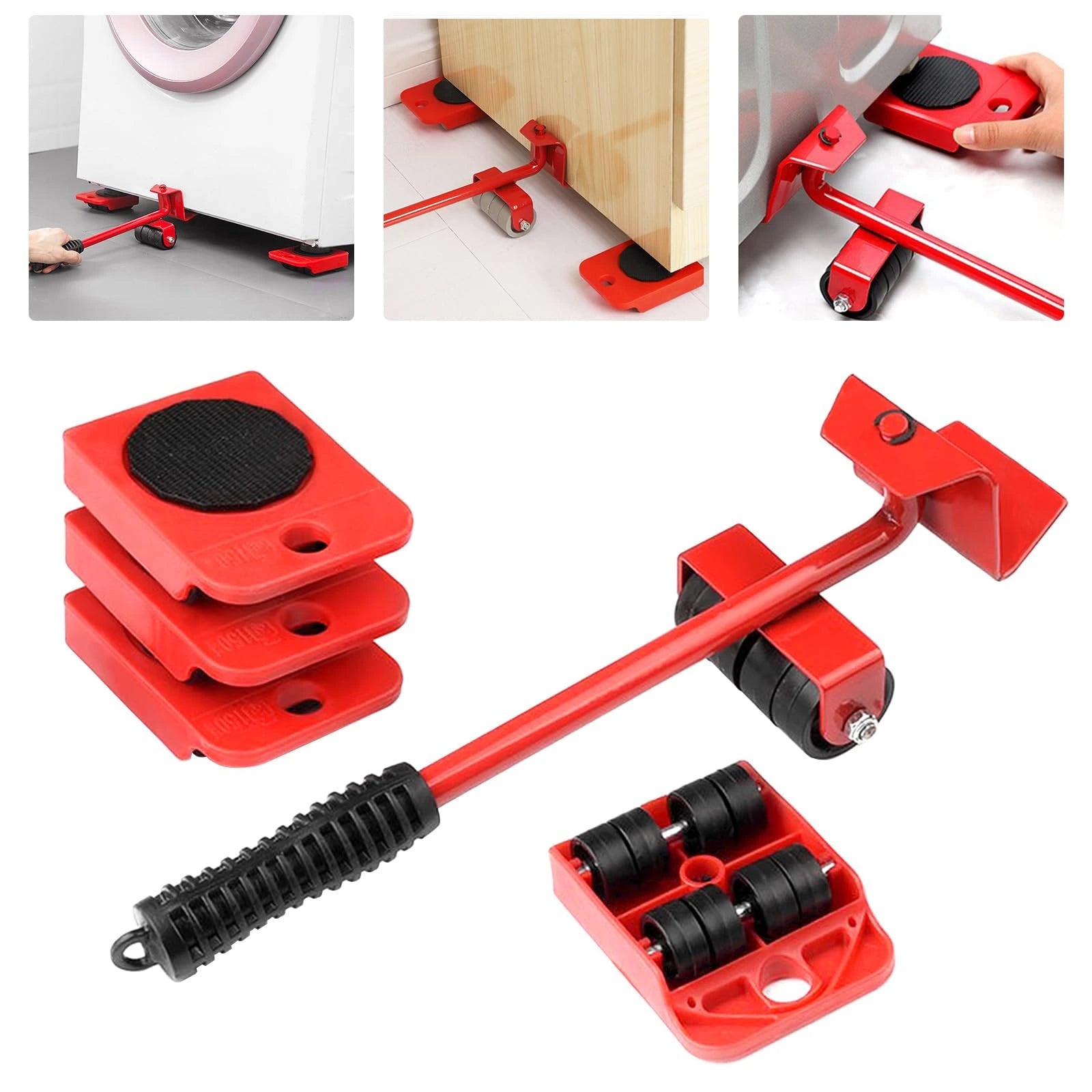 Kit elevador y Deslizador de Muebles Pro